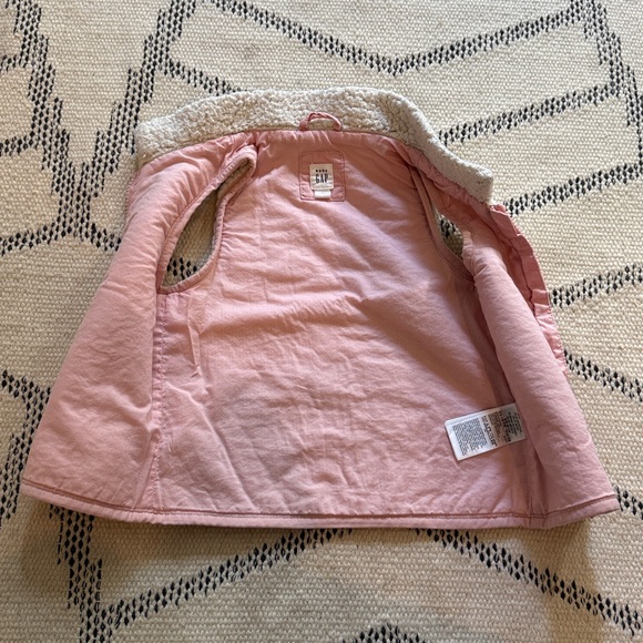 Army green Baby Gap Toddler Parka 18-24 months with zip in vest - Picture 12 of 13